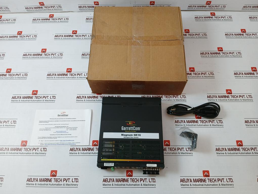 Garrettcom Magnum 6k16 Managed Fiber Switch 240v