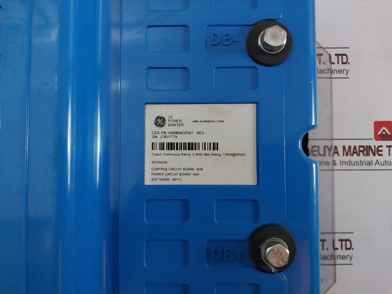 General Electric 109w6843p001 Converter Assembly 80v - Image 7