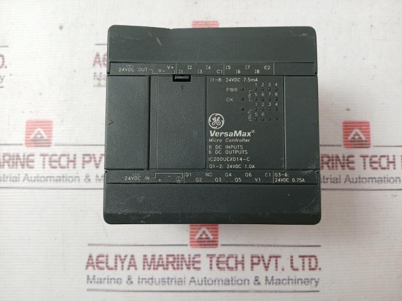 General Electric Ic200uex014-C Micro Controller 24v
