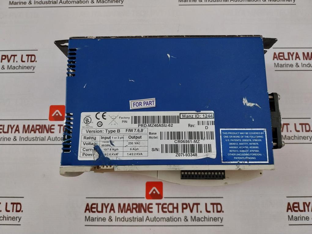 Kollmorgen Cr06561-Mz Servo Drive 230v - Image 4