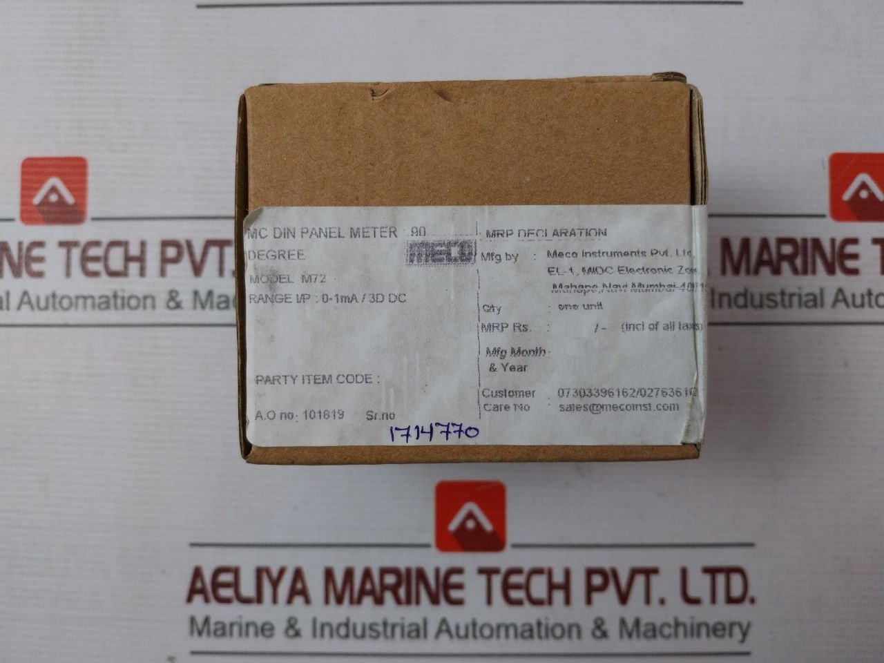 Meco M72 Voltmeter - Image 5