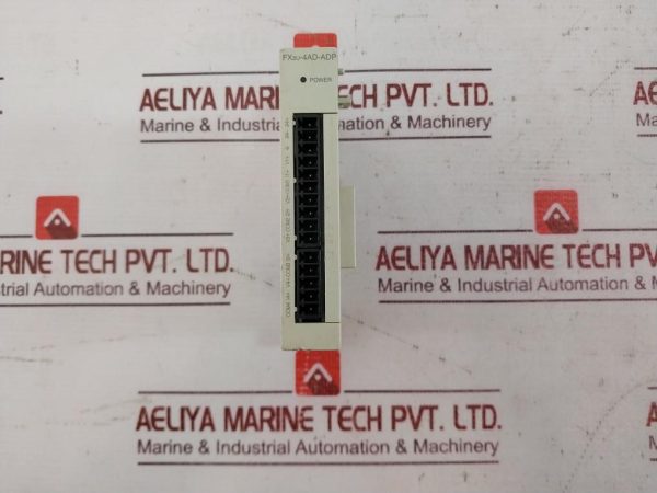 Mitsubishi Electric Fx3u-4ad-Adp Plc Analog Input Module 24v