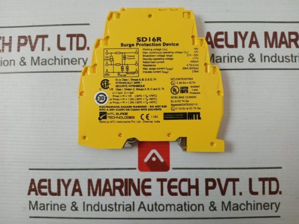 Mtl Sd16r Surge Protection Device
