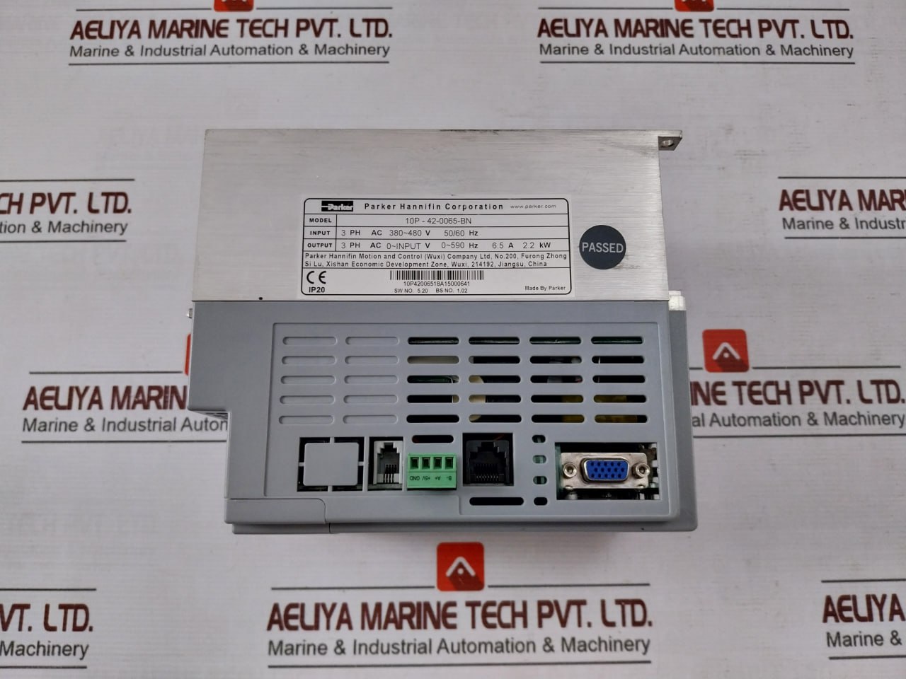 Parker 10p-42-0065-Bn Ac Variable Frequency Drive 480 V - Image 4