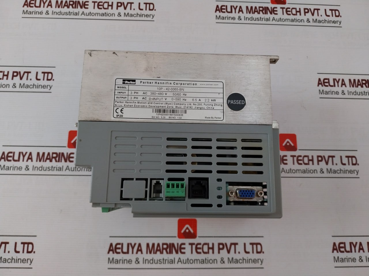 Parker 10p-42-0065-Bn Ac Variable Frequency Drive 480 V - Image 5