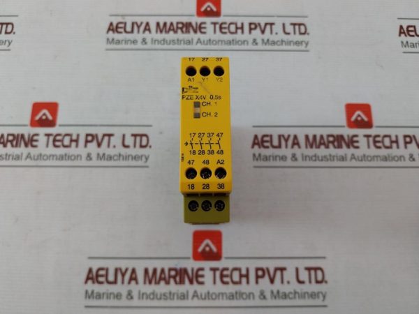 Pilz Pze X4v 0,524vdc 4nO Fix Safety Relay 240v