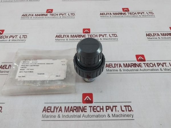 Plast-O-Matic Valves Vbm050v-Pv Vacuum Breaker Valve