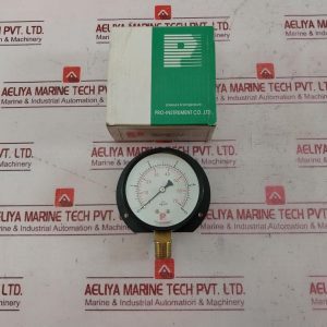 Pro-Instrument P100 P-B 3” Pressure Gauge
