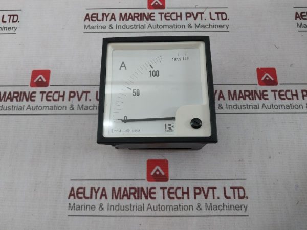 Rishabh Eq 96 Ampere Meter 250a