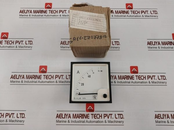 Rishabh Eq 96 Ampere Meter 850v