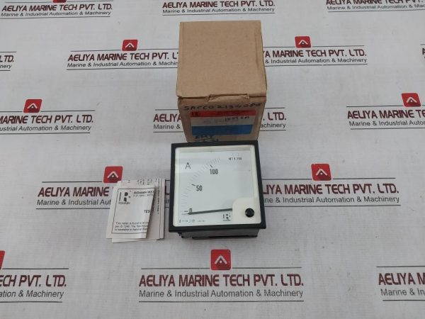 Rishabh Eq 96 Ampere Meter 850v