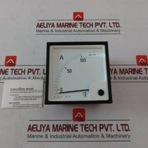 Rishabh Eq 96 Analogue Panel Meters Type 850v