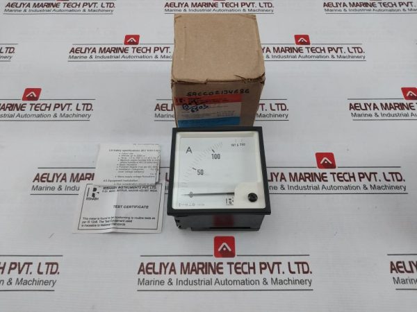 Rishabh Eq96 Ampere Meter 850v