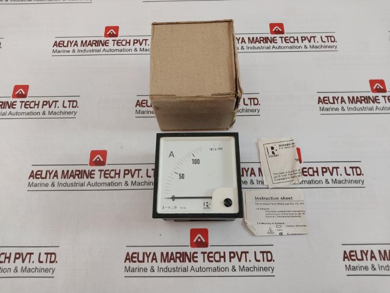 Rishabh Eq96 Voltmeter 850v