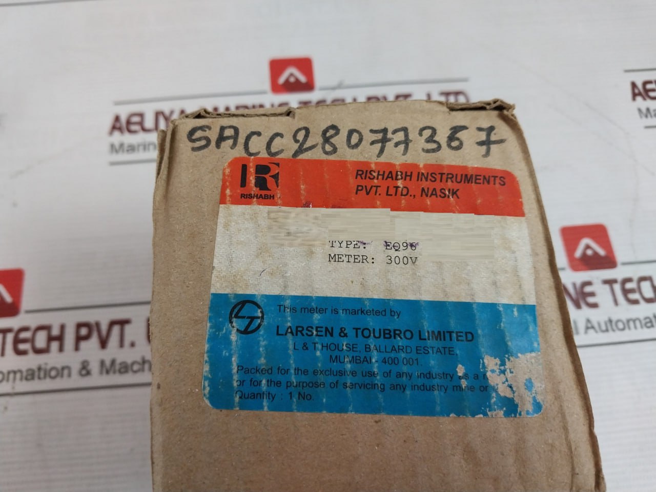 Rishabh Eq96 Voltmeter 850v - Image 5