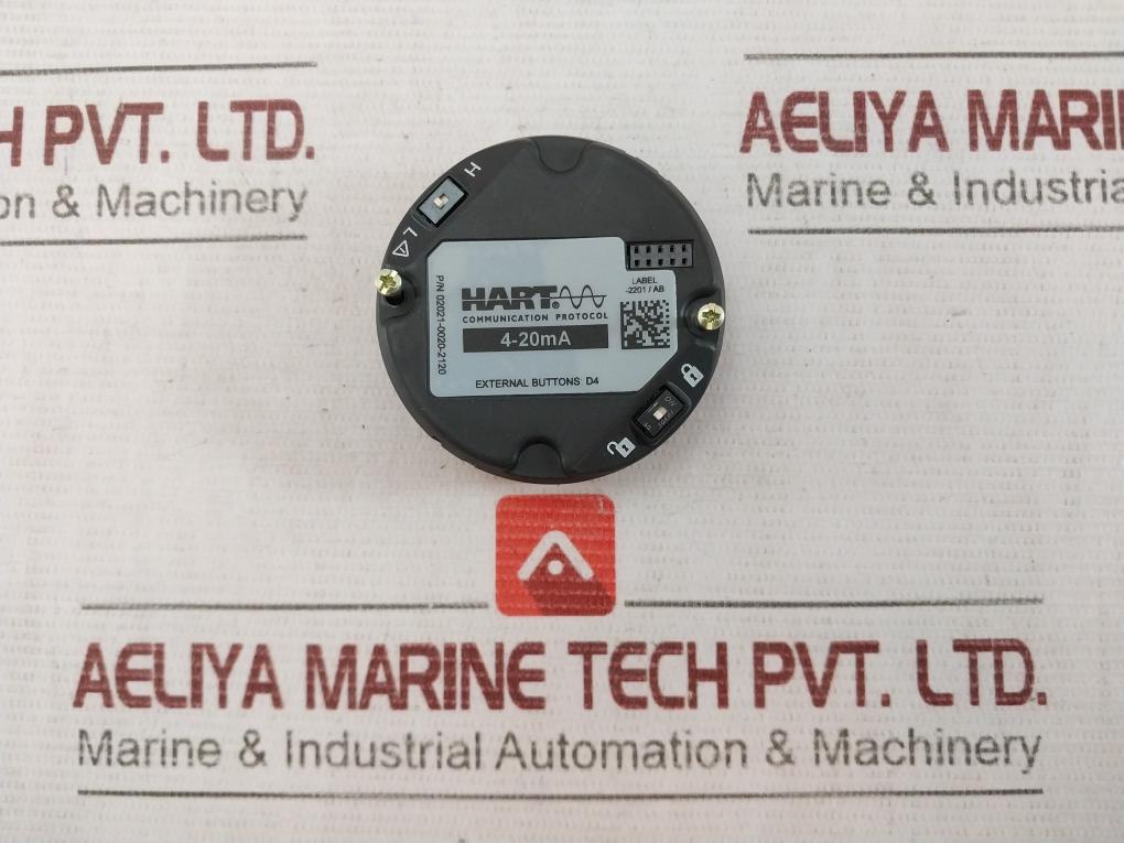 Rosemount 02021-0020-2120 Communication With Display 20ma