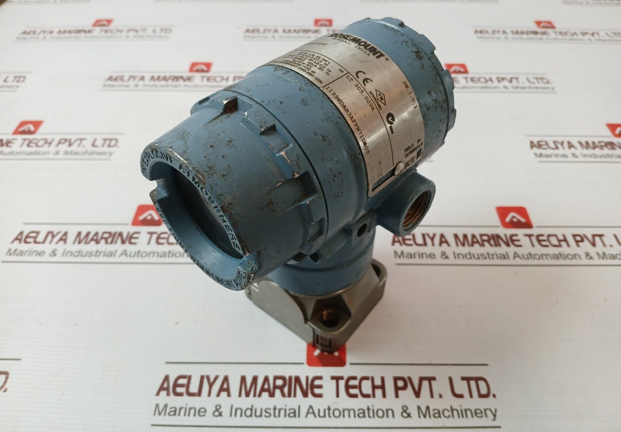 Rosemount Emerson 2051cd3a22a1as1d4k5m5q4df Pressure Transmitter 275 Psi - Image 5