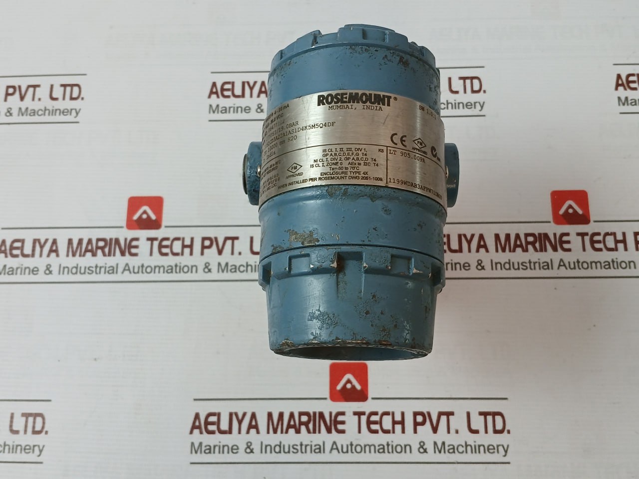 Rosemount Emerson 2051cd3a22a1as1d4k5m5q4df Pressure Transmitter 275 Psi - Image 8