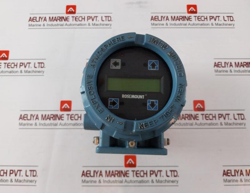 Rosemount Hart 8732emt1a1n5m4 Flow Transmitter 250v