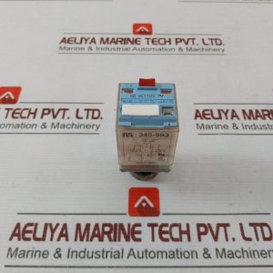 Rs 345-993 Plug In Power Relay 110v