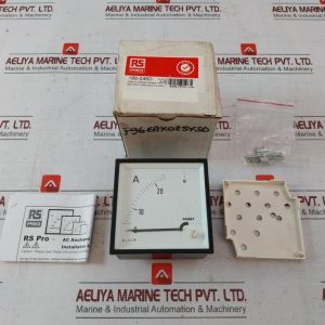 Rs Pro 186-2460 Ac Ammeter Analogue Panel Meters 600v
