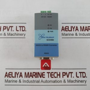 San Telequip Sc04m2 Rs232 To Rs485 Converter 24v