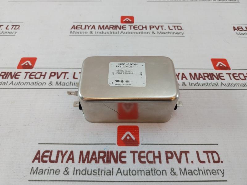 Schaffner Fn2070-6-06 Power Line Filter 250v