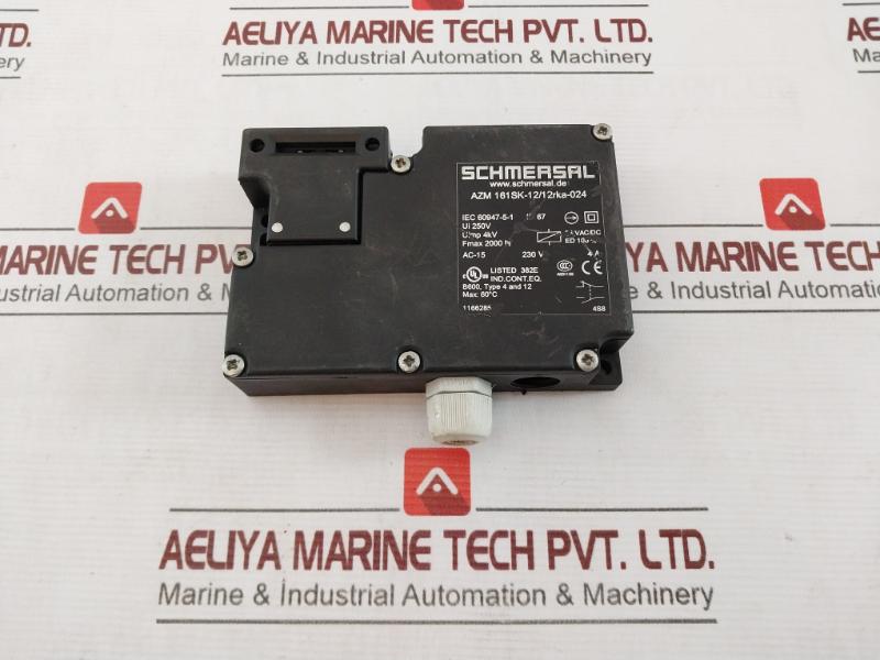 Schmersal Azm 161 Sk-1212rka-024 Limit Switch 250v