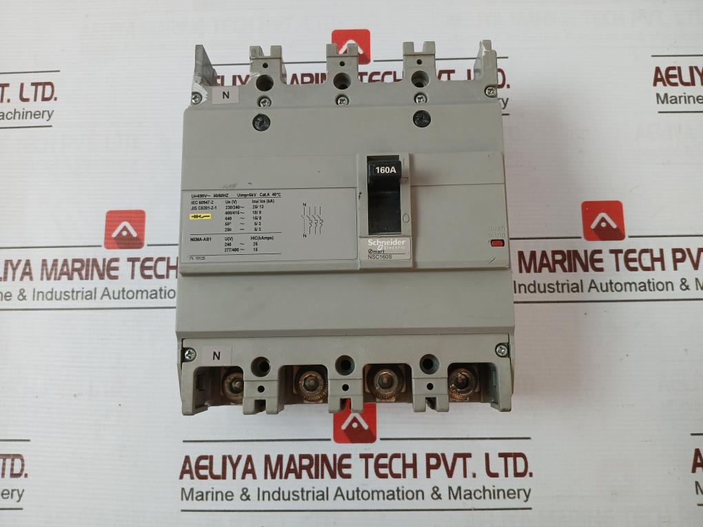 Schneider Electric Merlin Gerin Nsc160s Circuit Breaker 690v