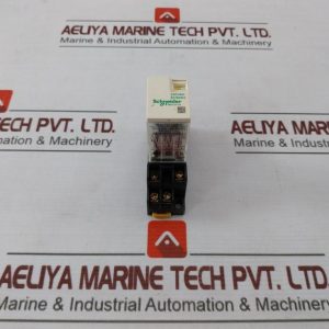 Schneider Electric Telemecanique Rxm2lb2p7 Ac Coil Cube Relay With Base 250v