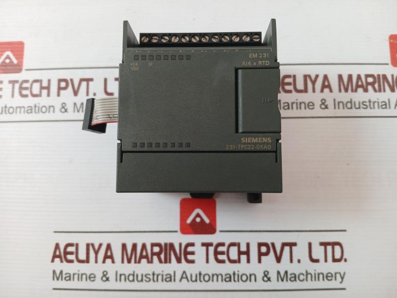 Siemens 6es7 231-7pc22-0xa0 Analog Input Module 28v