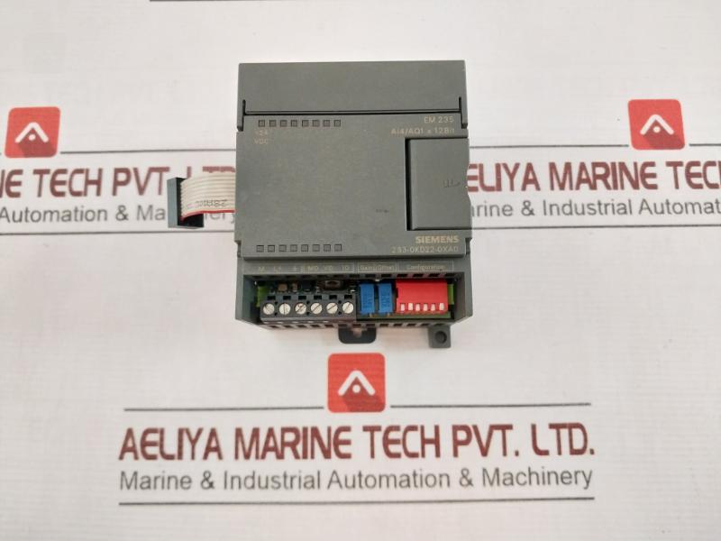 Siemens 6es7 235-0kd22-0xa0 Analog IO Module 28v