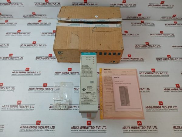 Siemens Tyco Electronics 7vh6002-0ea20-1aa0Cc High-Impedance Differential Relay 250 V