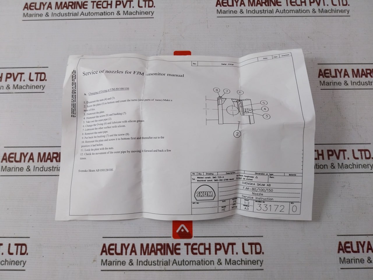 Skum Fjm-150 O-Ring Kit For Nozzle Kit - Image 8
