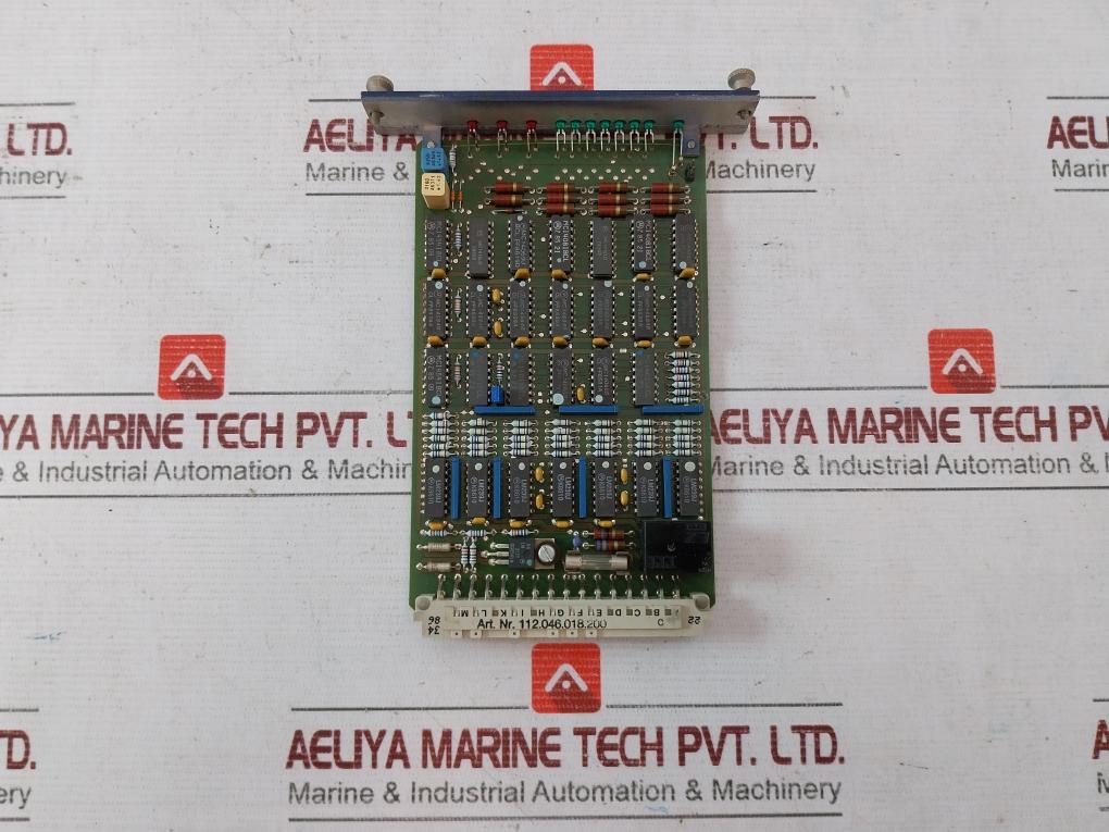 Sulzer 112.046.018.200 Cyl Lub Oil Flow Monitor 10v - Image 3