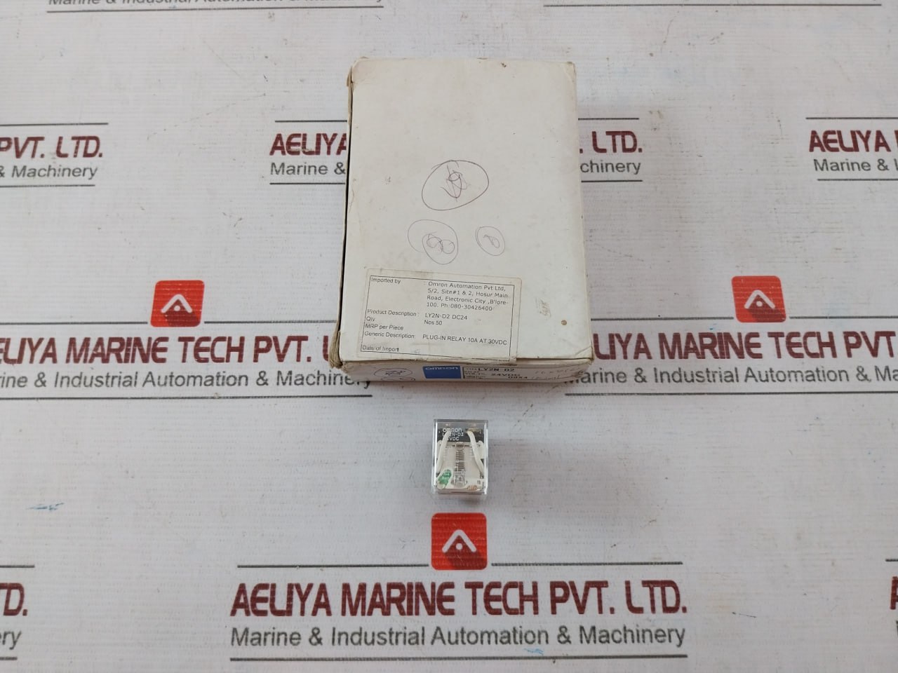 Omron Ly2n-D2 General Purpose Relay 240v