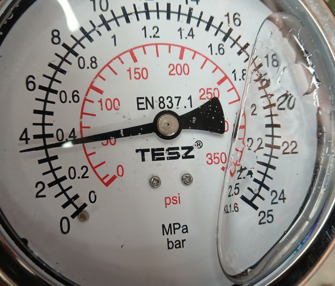 Tesz En 837.1 Pressure Gauge 350psi - Image 5