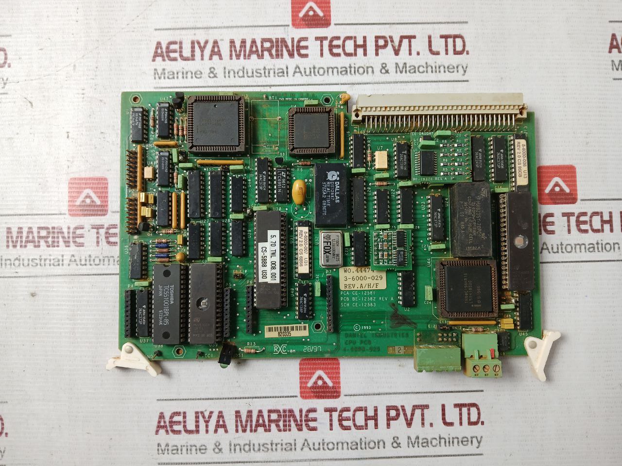 Daniel 4-6000-029 Cpu Pcb Card