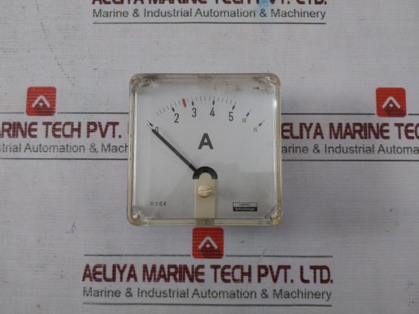 Enertec 0-15a Large Ac Panel Ammeter