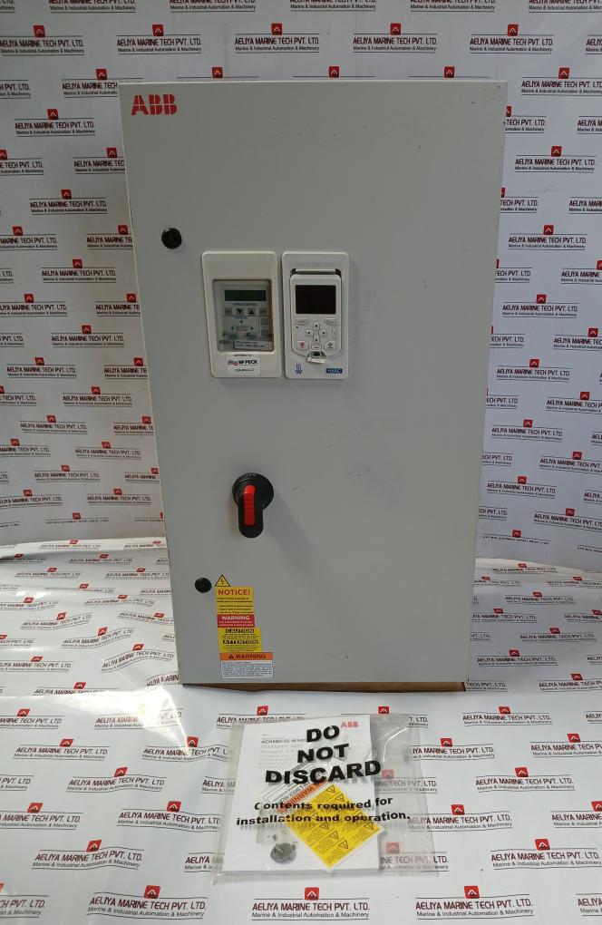 Abb Ach580-Bcr-077a-4+E213+F267 Drives Hvac Enclosed Industrial Control Panel 480 V