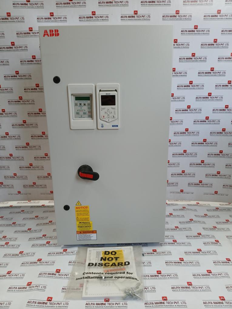 Abb Ach580-Bcr-034a-4+J429 Drives Hvac Enclosed Industrial Control Panel 480 V