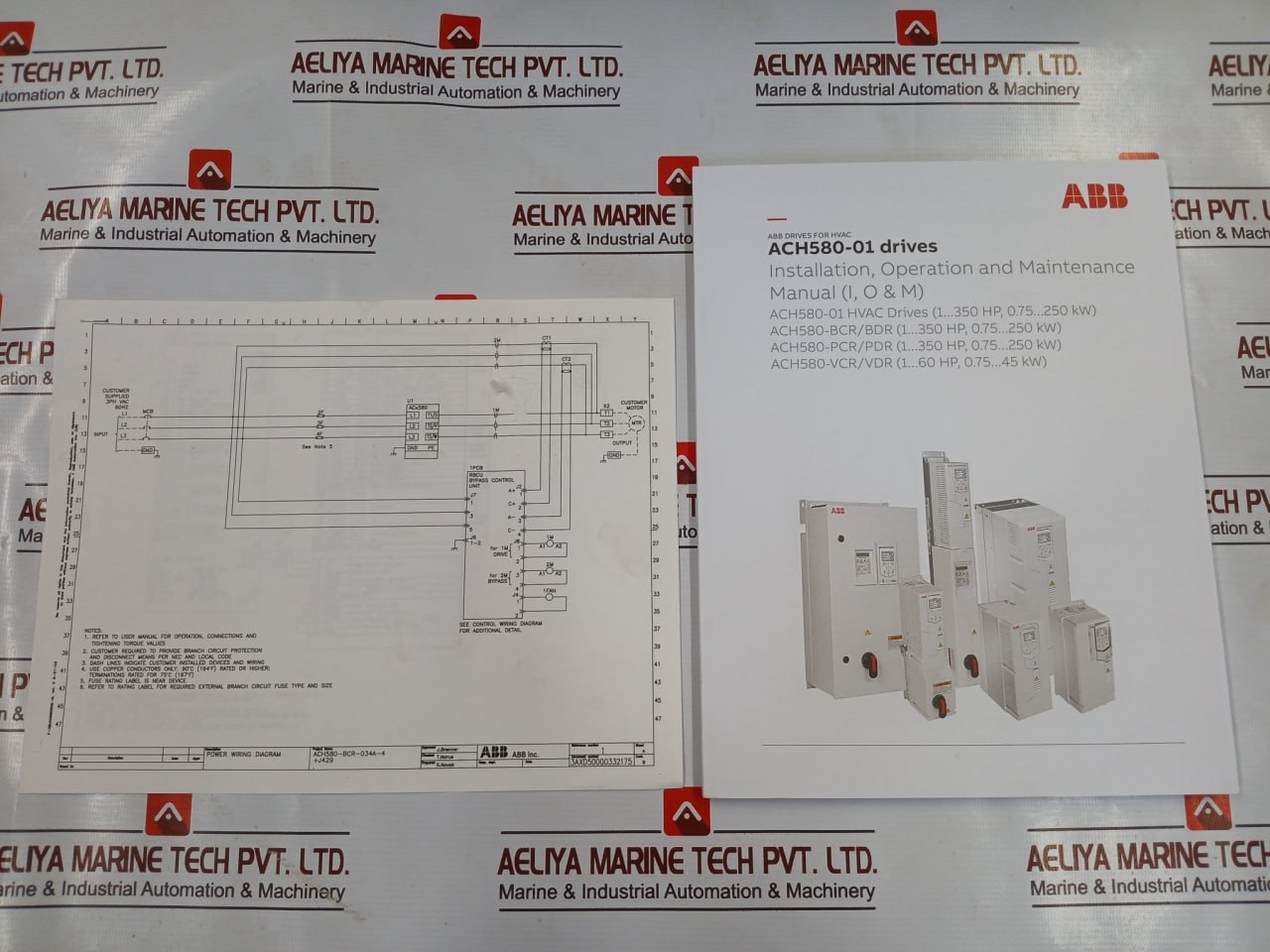 Abb Ach580-Bcr-034a-4+J429 Drives Hvac Enclosed Industrial Control Panel 480 V - Image 6