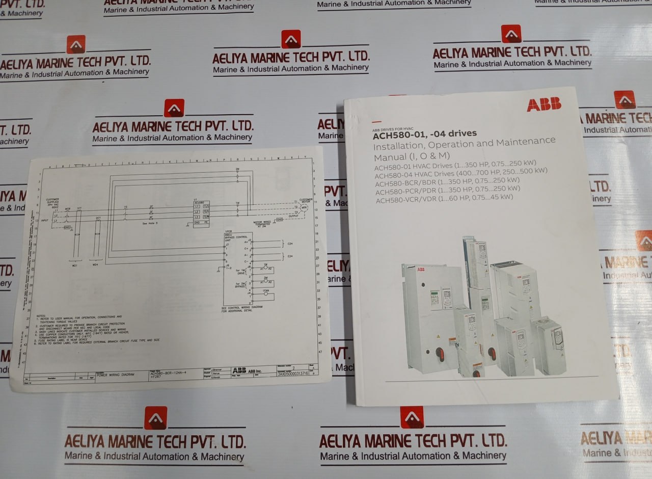 Abb Acs580-0p-156a-4 Drives For Hvac Enclosed Industrial Control Panel 480v - Image 6