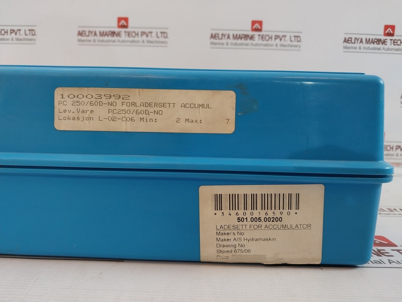 Adami Pc 250/60d-No Accumulator Charging Set (Incomplete) - Image 6