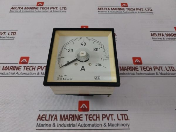 Automatic Electric 0-450 A Analog Ammeter