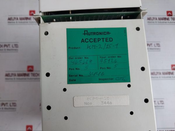 Autronica Km-2 Alarm And Monitoring System - Image 6
