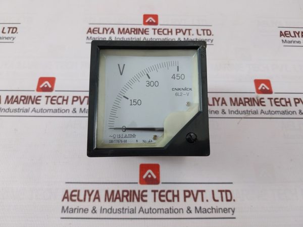 Cnknick 6l2-V Analog Voltage Meter Voltmeter 450v
