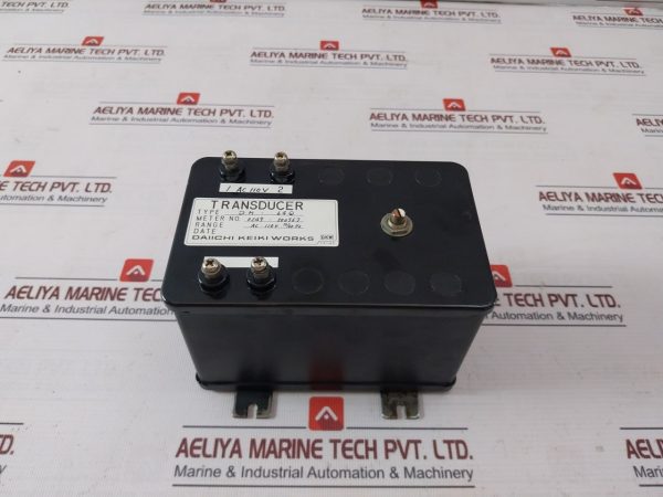 Daiichi Keiki Dm-64q Transducer 110v