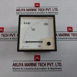 Deif 0-1000 Kvar Analog Voltage Meter 10v