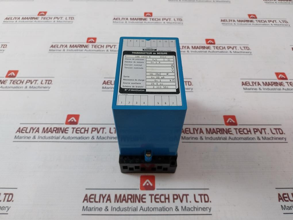 Enertec Schlumberger Iar 1210 в Measuring Transducer 24v